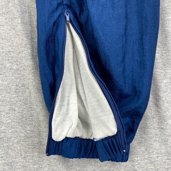Vintage Track Pants Mens Medium Lined Windbreaker Jogger 80s 90s Retro Hip Hop - Picture 5 of 14